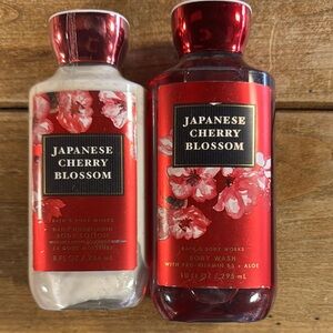Bath & Body Works Body Wash and Lotion Set -Japanese Cherry Blossom